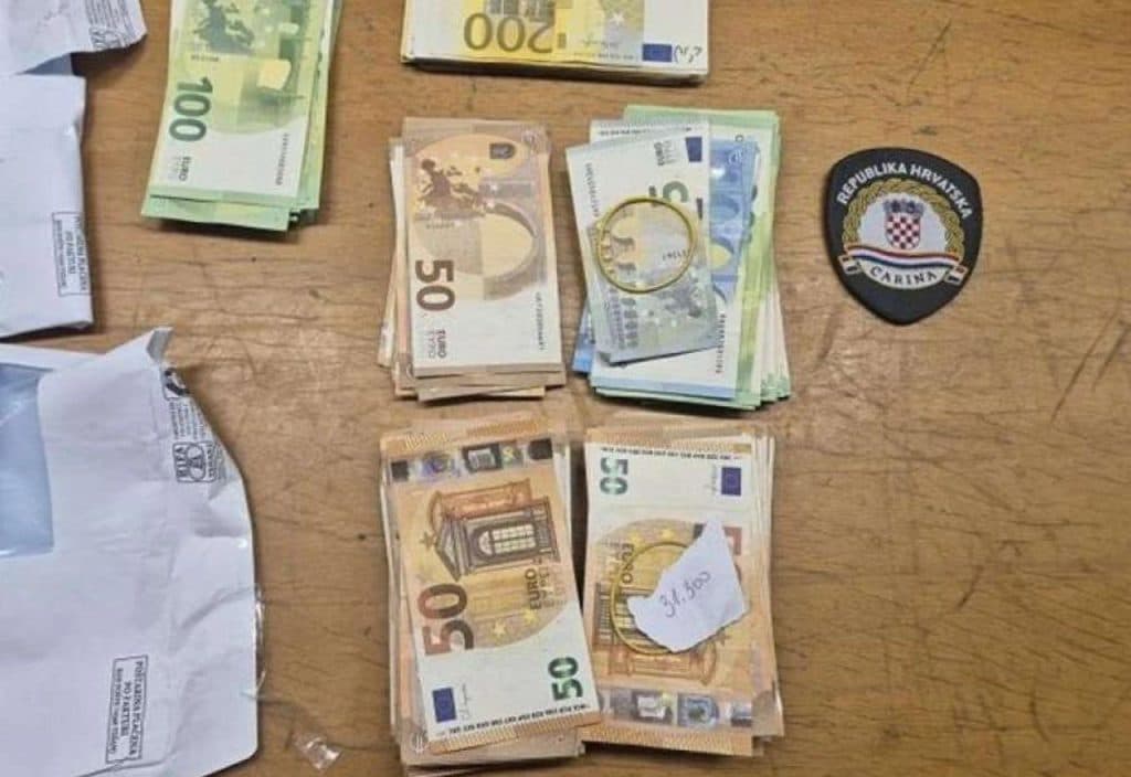 Ilustracija članka: Državljanin BiH u Hrvatsku pokušao unijeti 31.300 eura