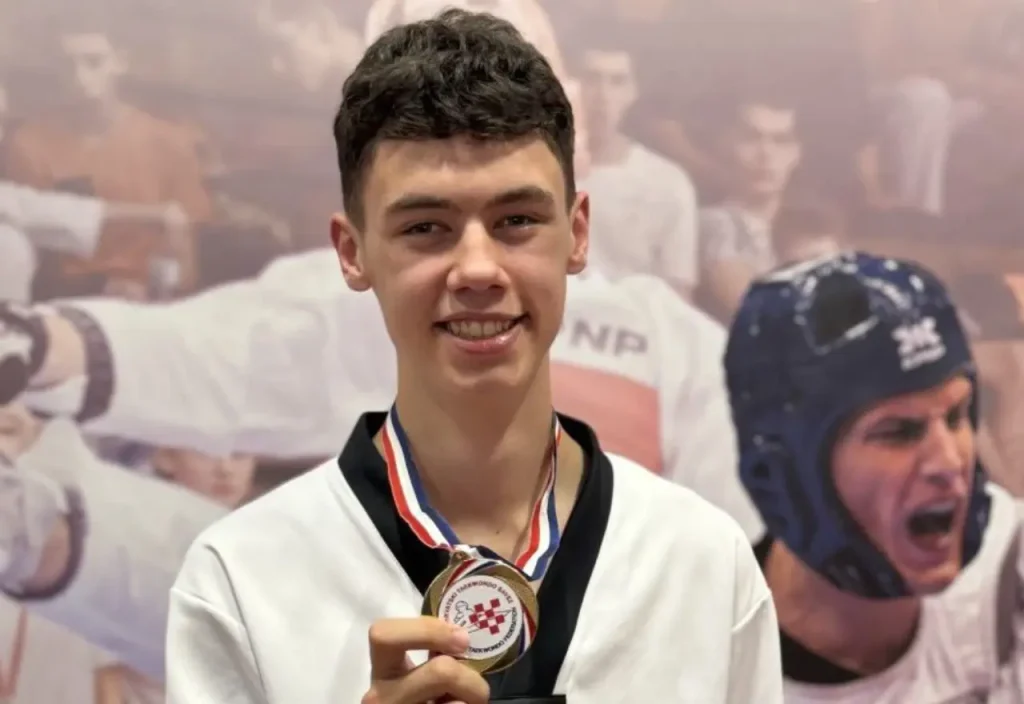 Ilustracija članka: Mladić iz Posušja juniorski prvak Hrvatske u taekwondou