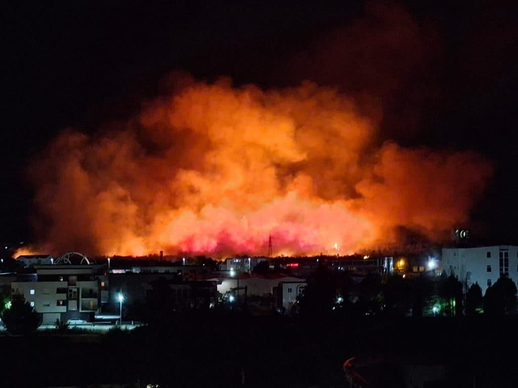 Ilustracija članka: VIDEO: Veliki šumski požar izbio u Ljubuškom