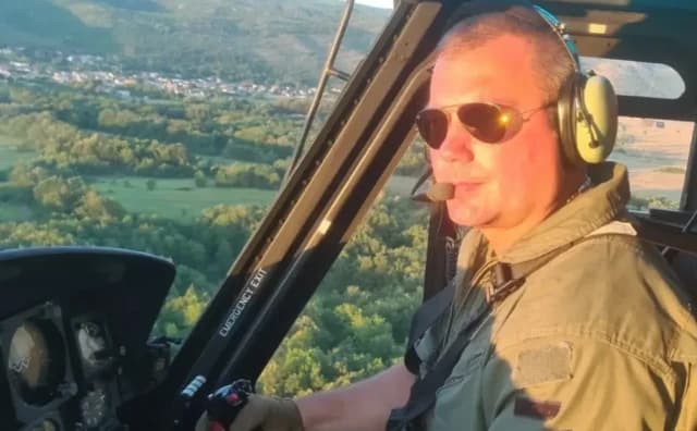 Ilustracija članka: Piloti Oružanih snaga prvo pomogli ozlijeđenoj ženi u nesreći kod Gruda pa otišli gasiti požar