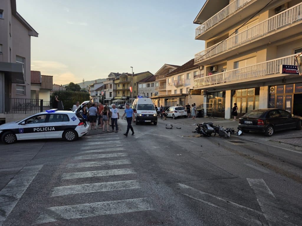 Ilustracija članka: Teža prometna nesreća u Grudama: Motociklist ozlijeđen, automobil pobjegao s mjesta nesreće