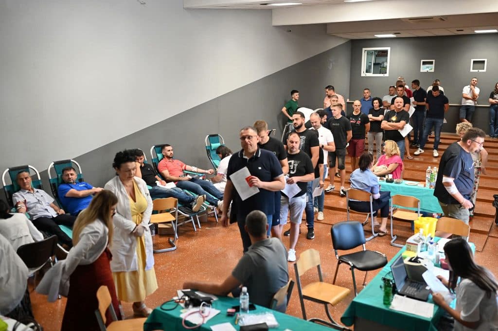 Grude izjednačile vlastiti rekord po broju darovanih doza krvi u jednoj akciji