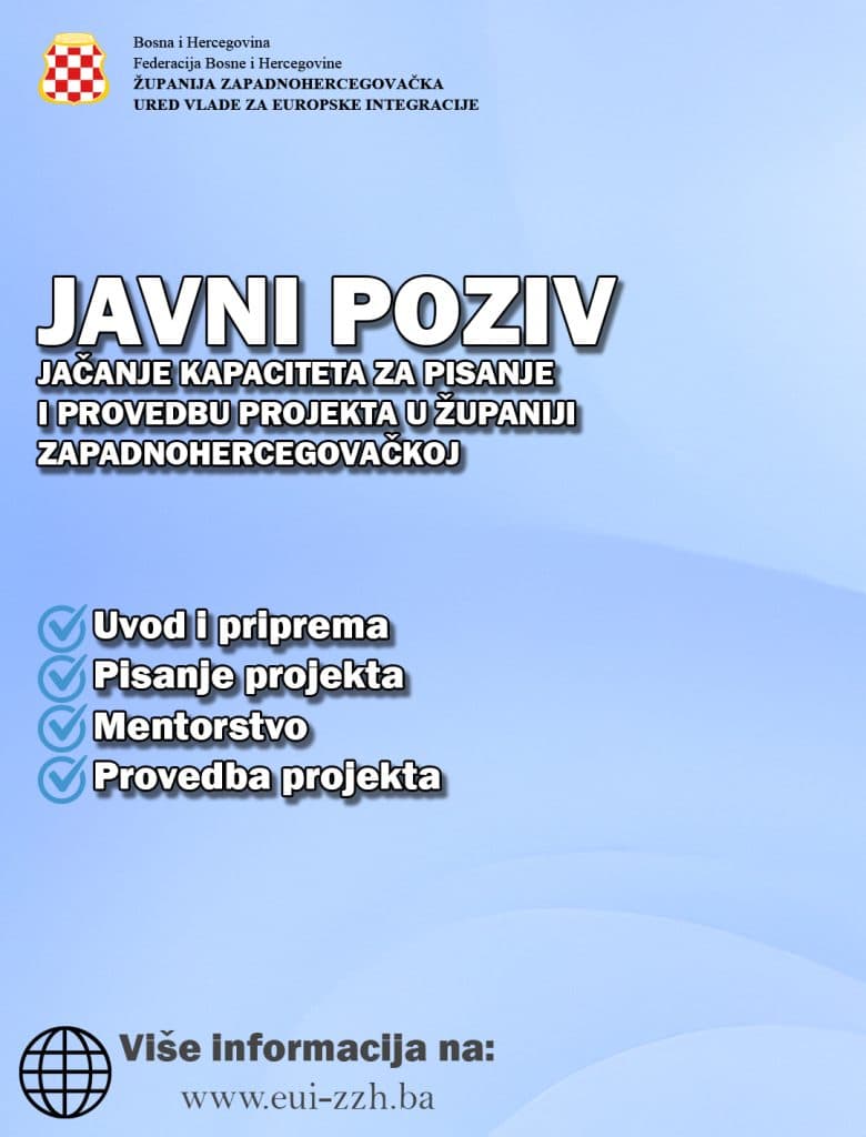 Ilustracija članka: Otvorene prijave: Počinju obuke za pisanje i provedbu EU projekata u ŽZH