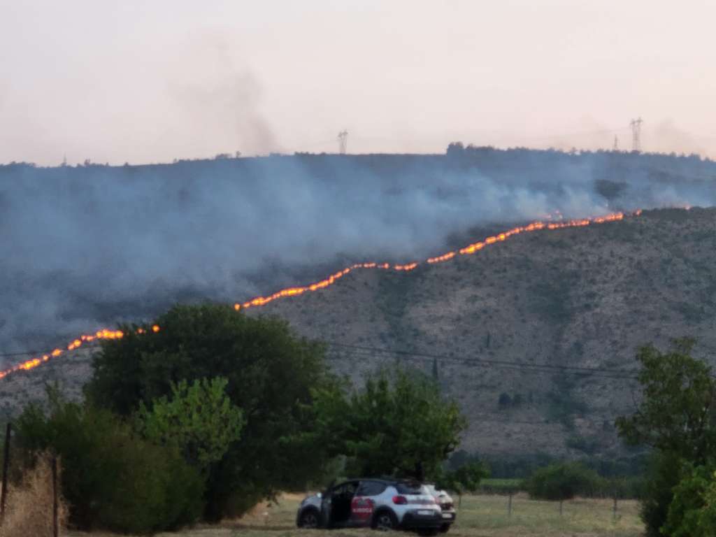 Ilustracija članka: Požar kod Mostara zahvatio veliko područje