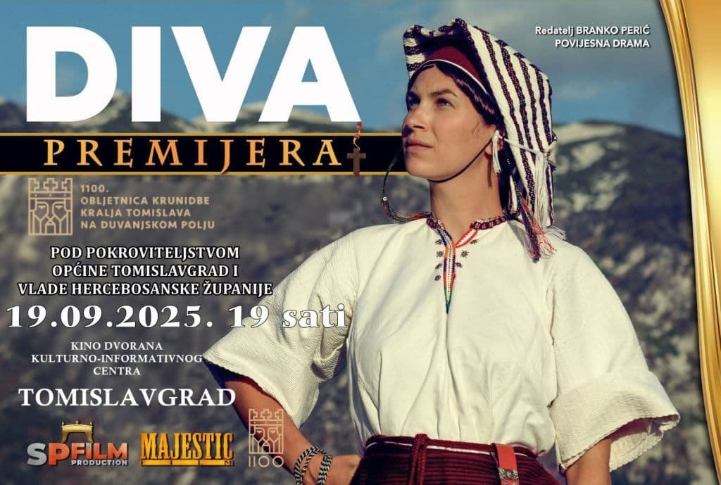 Ilustracija članka: Premijera povijesnog filma ‘Diva’ u petak u Tomislavgradu