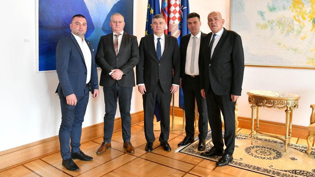 Ilustracija članka: Milanović s predstavnicima hrvatskih stranaka iz BiH: Važno je osigurati legitimno predstavljanje Hrvata u svim tijelima vlasti