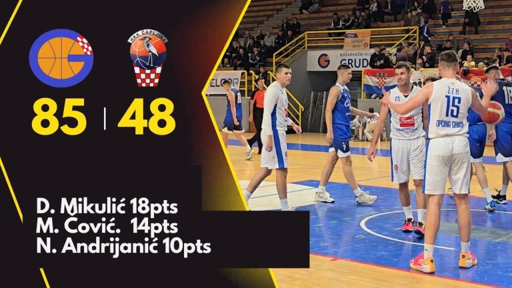 Ilustracija članka: Uvjerljiva pobjeda Gruda na otvaranju sezone