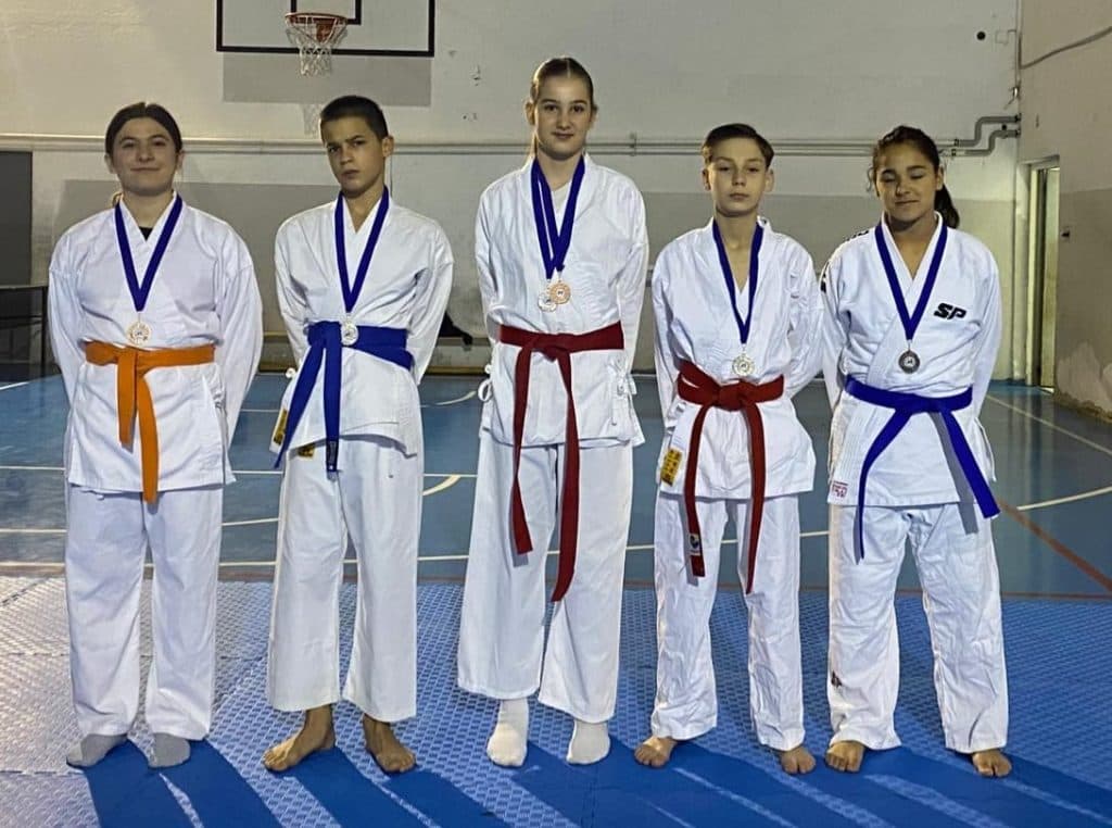Ilustracija članka: Karataši Gruda uspješni na 3. kolu Karate lige Hercegovina