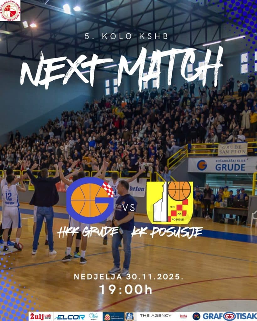 Ilustracija članka: Derbi koji se ne propušta: Grude protiv Posušja u nedjelju