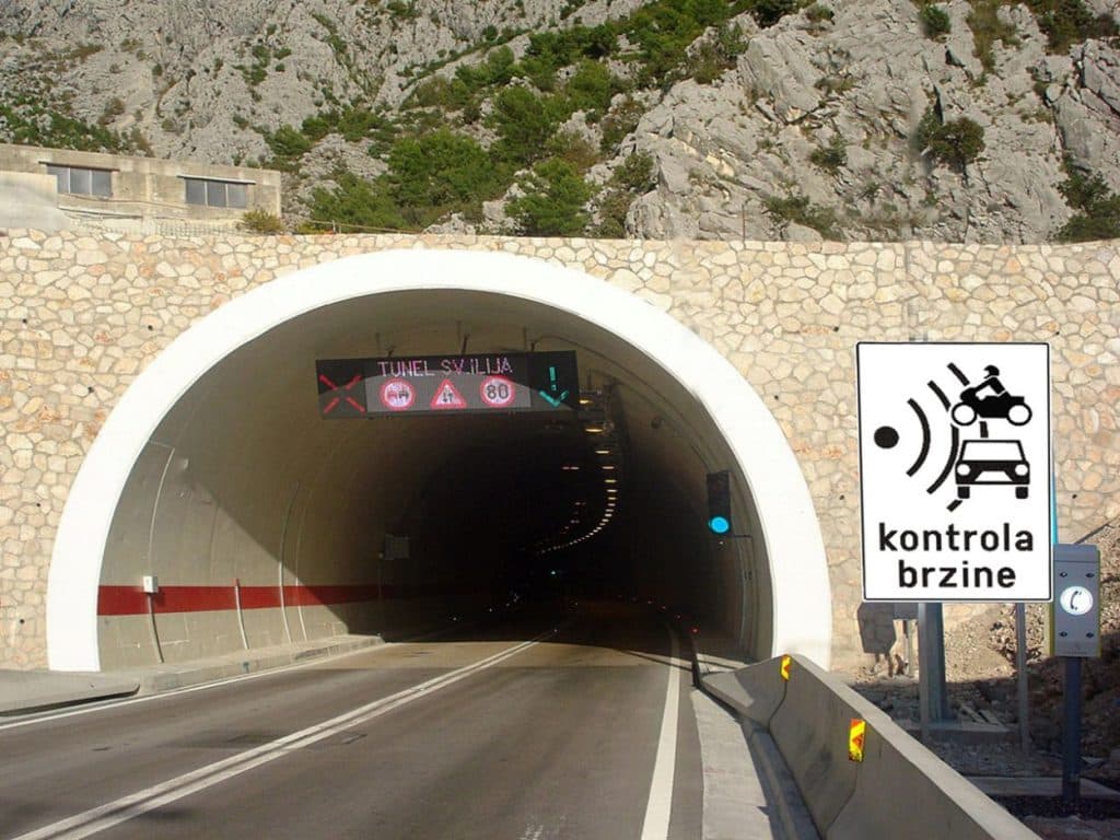 Ilustracija članka: U funkciji kamera za nadzor brzine u tunelu “Sv. Ilija”