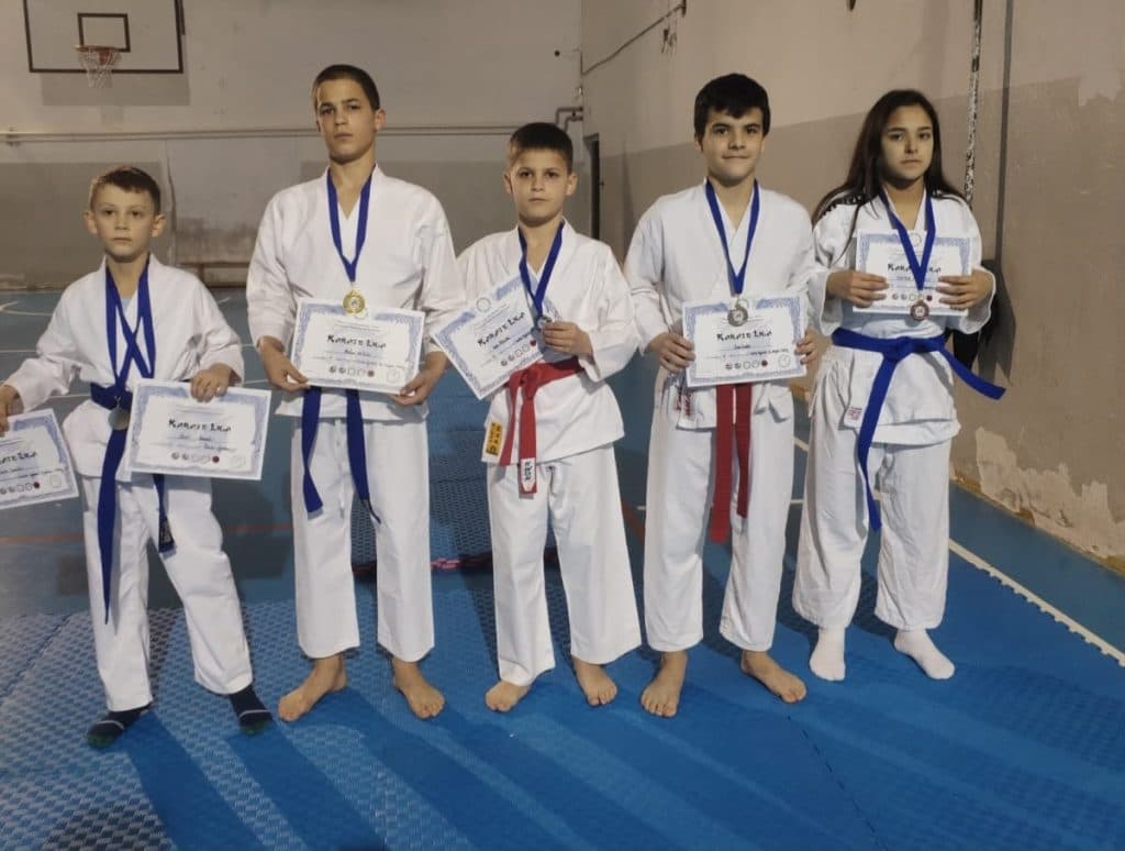 Ilustracija članka: Uspješan nastup Karate kluba Grude na 1. kolu lige Regije Hercegovina u Mostaru