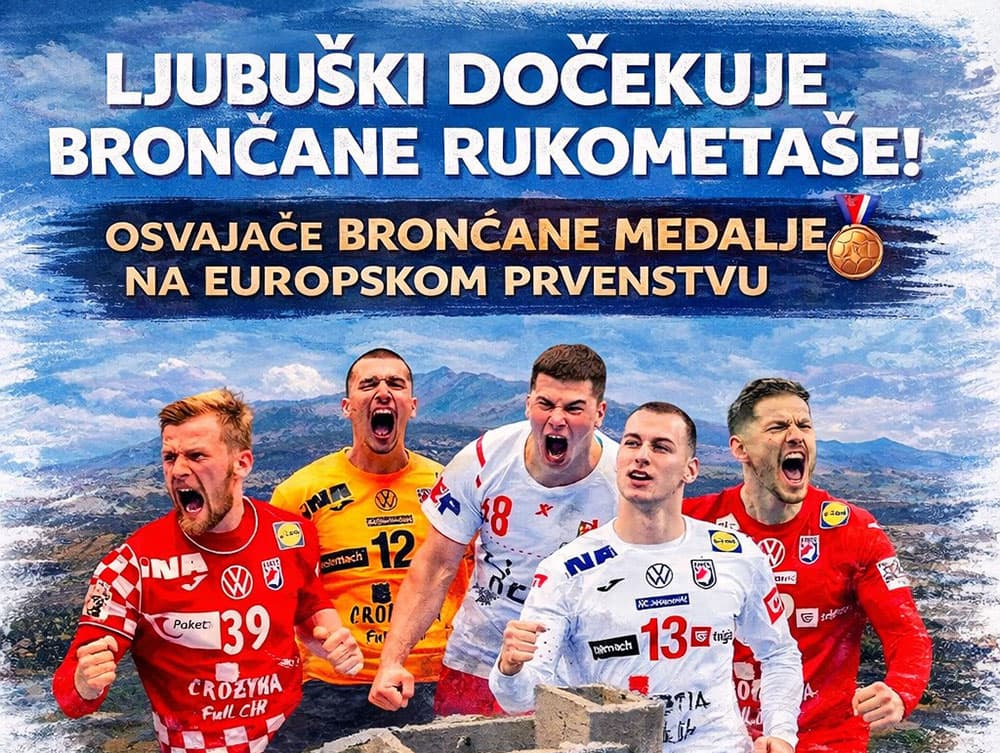 Ilustracija članka: Ljubuški sprema doček brončanim rukometašima