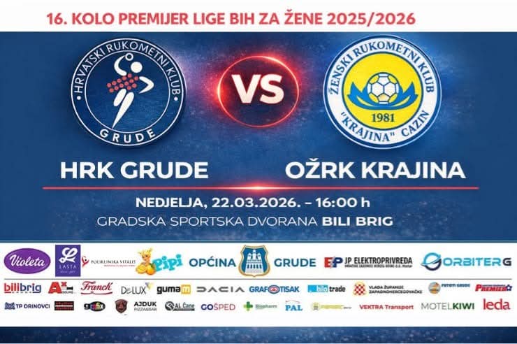 Ilustracija članka: Rukometašice Gruda dočekuju ekipu OŽRK Krajina