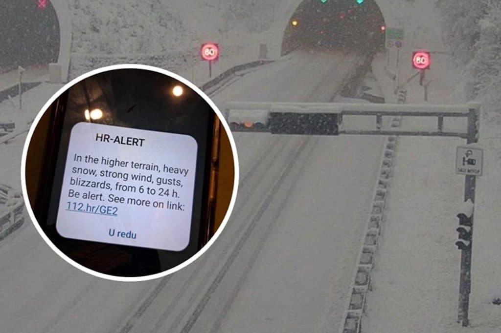 Ilustracija članka: Nevrijeme stiže u Hrvatsku, građane probudilo upozorenje