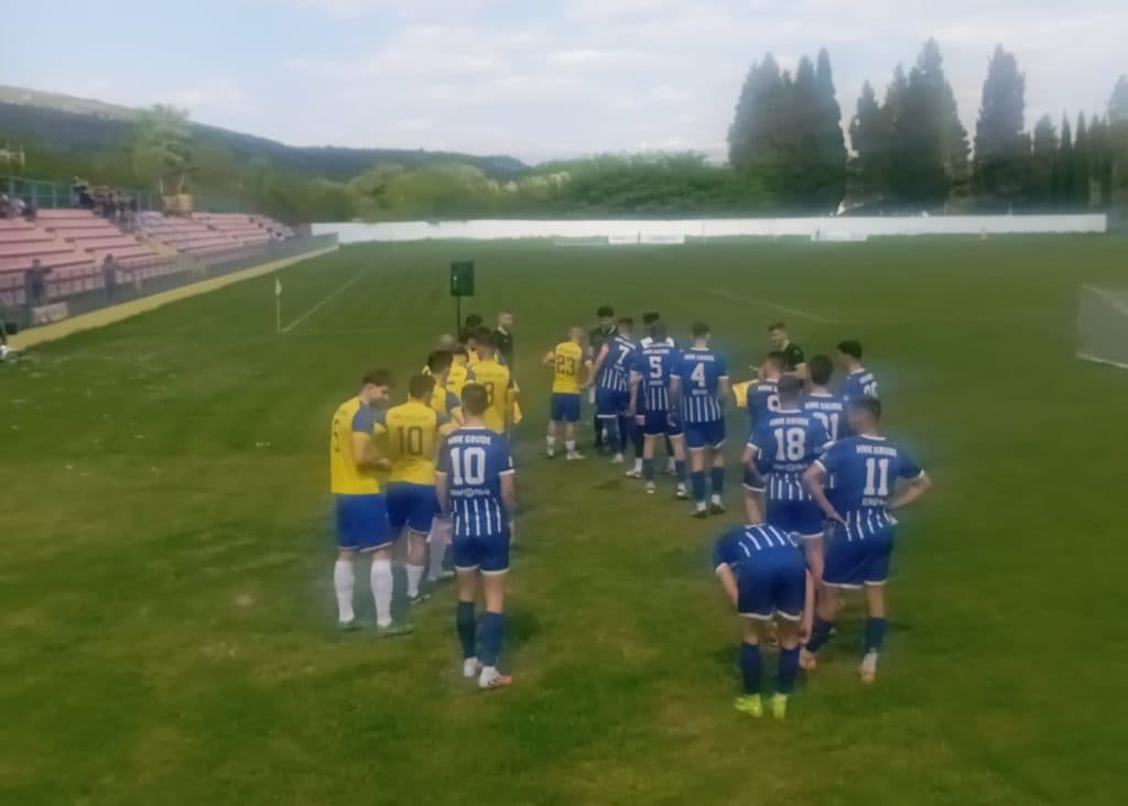 Ilustracija članka: Čapljina minimalno slavila protiv Gruda