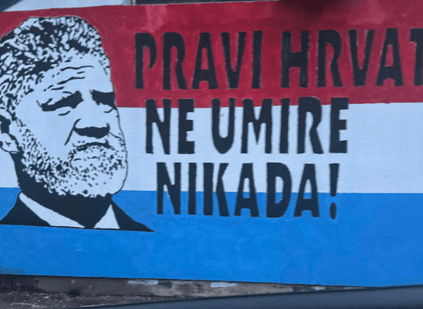 Ilustracija članka: Spriječeno uklanjanje Praljkovog murala, Kajan traži istragu: “Kako su znali za datum i vrijeme?”