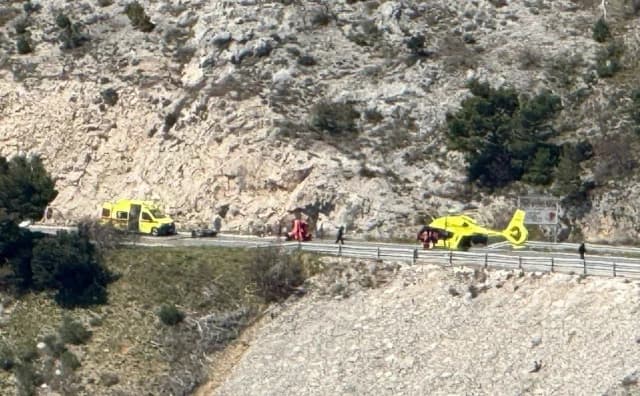 Ilustracija članka: Teška nesreća na Jadranskoj magistrali, cesta zatvorena