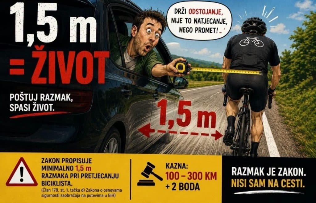 Ilustracija članka: Cesta pripada svima – dijelimo je odgovorno!