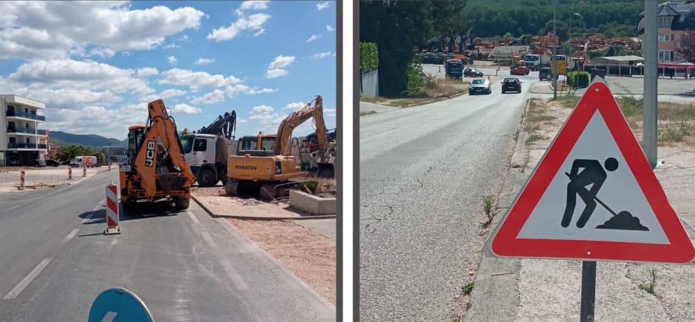 Ilustracija članka: Počeli radovi na izgradnji kružnog toka u Posušju: Uvodi se privremena regulacija prometa