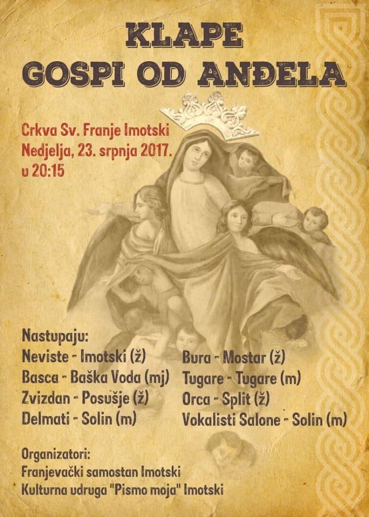 Ilustracija članka: Veliki klapski koncert ”Klape Gospi od Anđela”