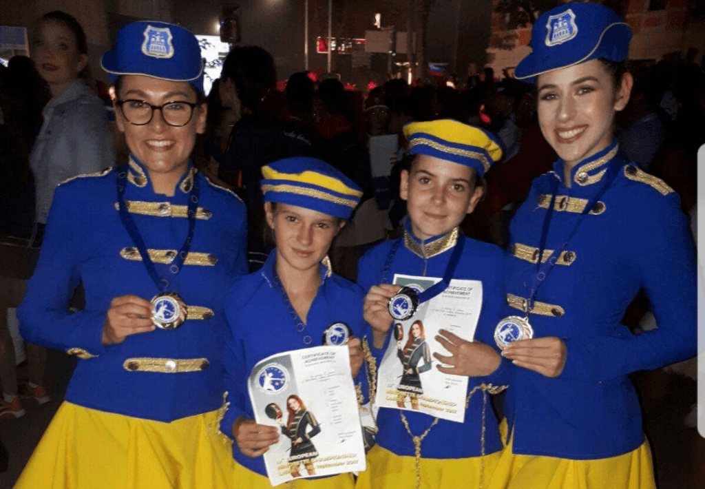 Ilustracija članka: Mažoretkinje Gruda na Europskom prvenstvu osvojile dvije medalje