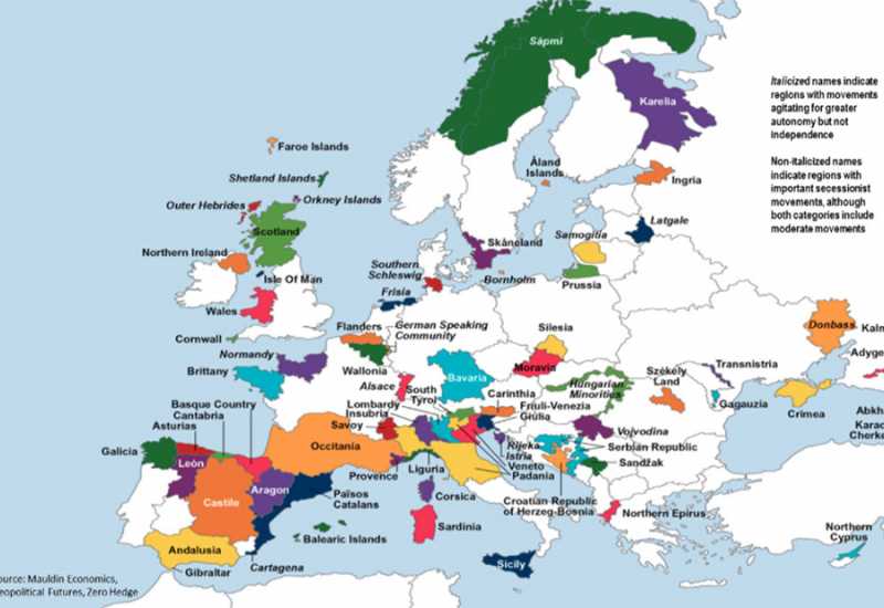 Ilustracija članka: The Independent: Herceg-Bosna i RS mogli bi biti nezavisne države