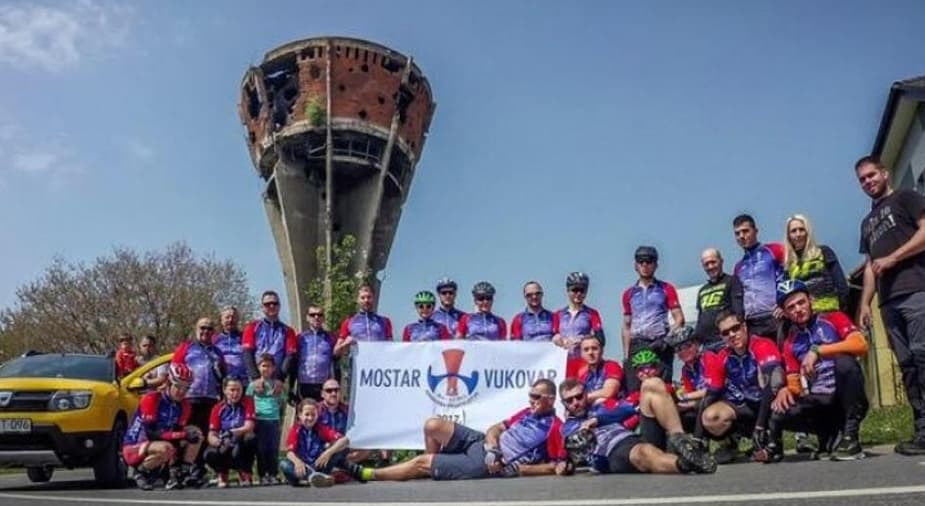 Ilustracija članka: Biciklisti iz Mostara krenuli prema Vukovaru