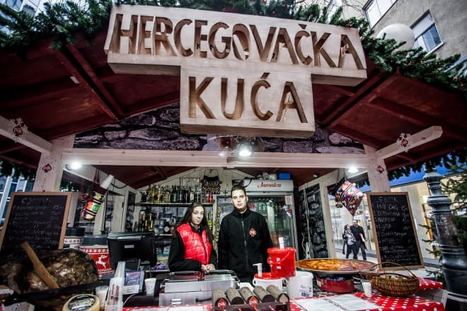 Ilustracija članka: Hercegovačka kuća i ove godine na adventu u Zagrebu