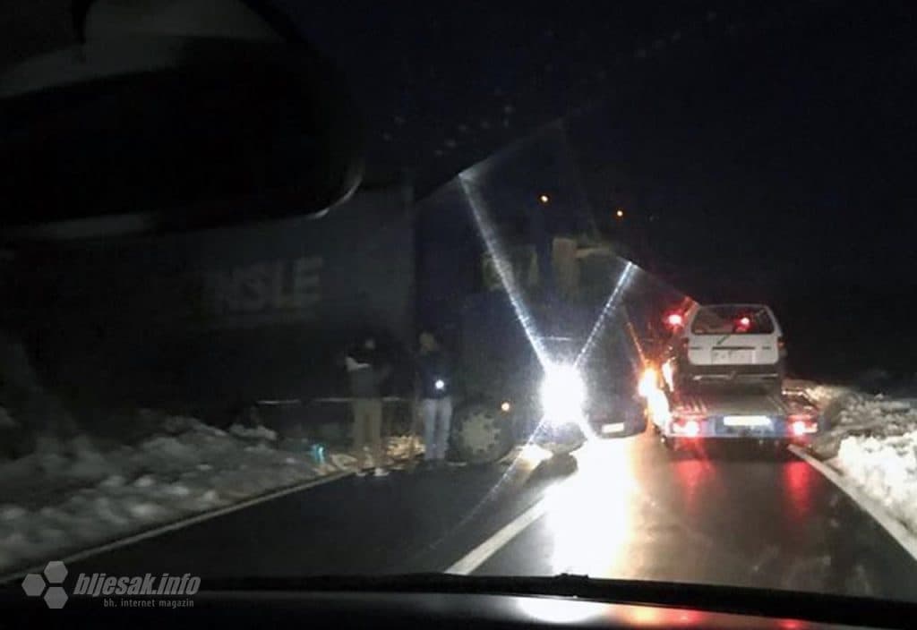 Ilustracija članka: Teretnjak blokirao promet između Posušja i Širokog Brijega