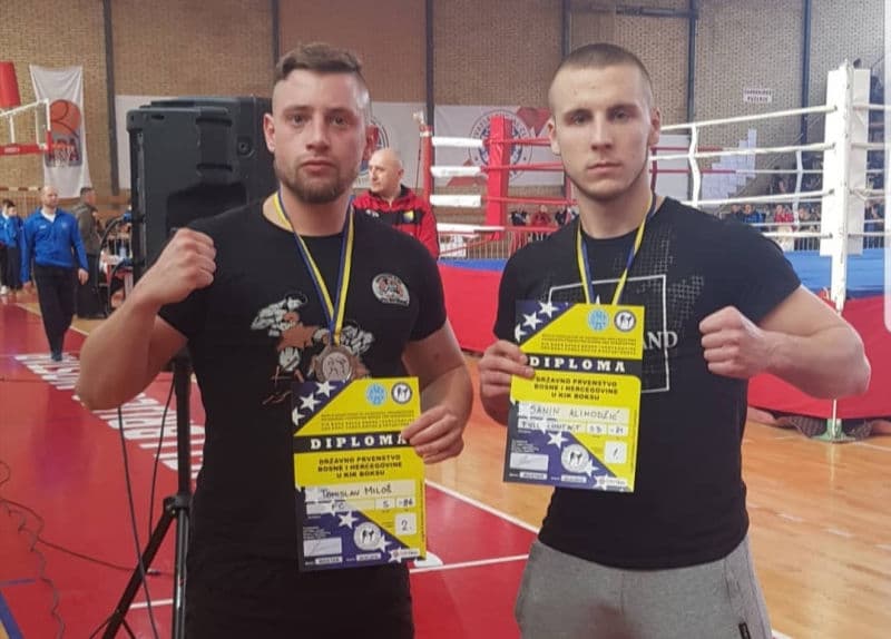 Ilustracija članka: Gruđanin Tomo Miloš osvojio srebro na Državnom prvenstvu u kick-boxingu