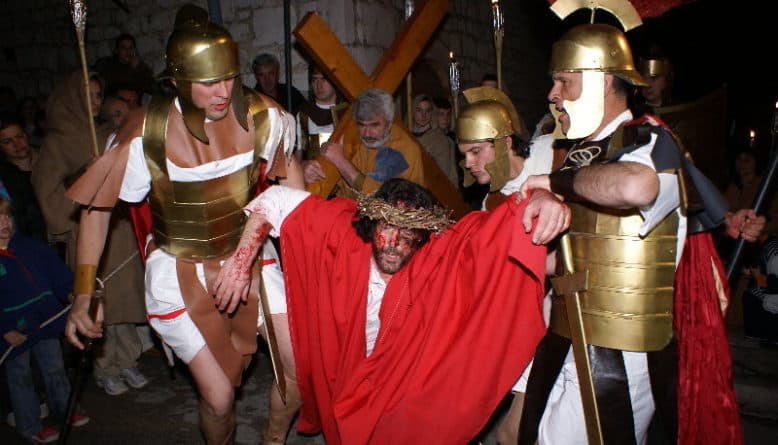 Ilustracija članka: U punom tijeku pripreme za 20. jubilarne Žive slike muke Isusove