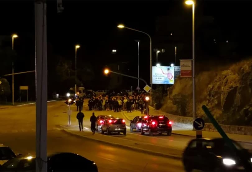 Ilustracija članka: Neredi u Splitu: Sukob hrvatskih i mađarskih navijača, ima ozlijeđenih