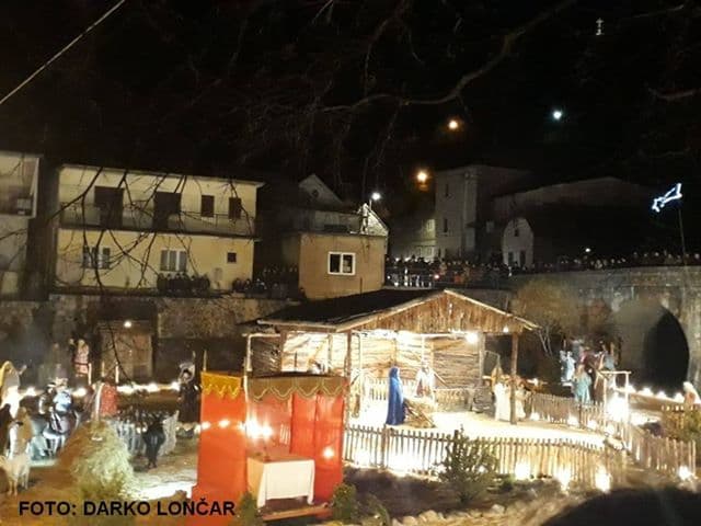 Ilustracija članka: U Prološcu upriličene žive jaslice