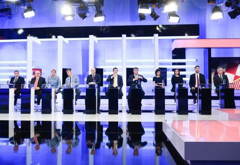 Ilustracija članka: Jedino sučeljavanje prije prvog kruga: Prozivke zbog glasova Hrvata u BiH