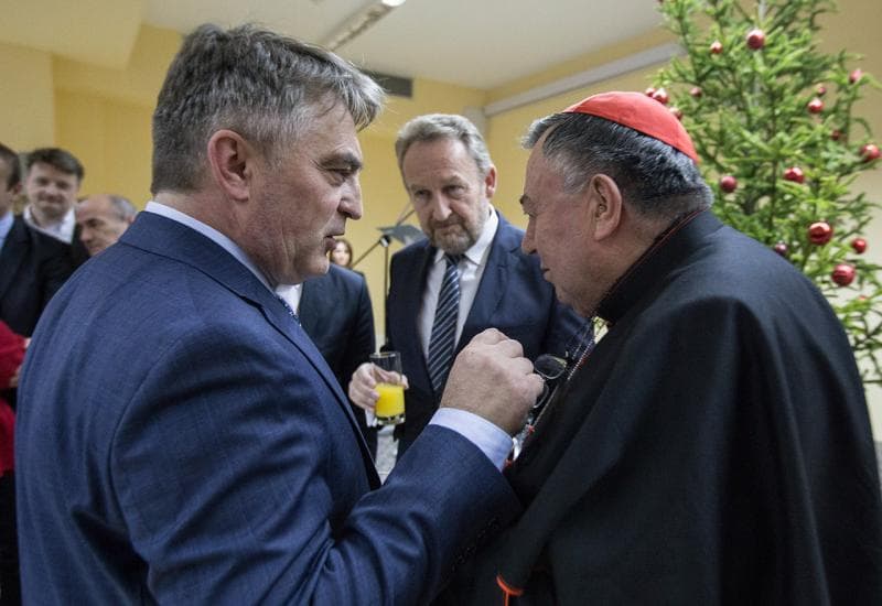 Ilustracija članka: Kardinal Puljić: Komšić ima averziju prema Hrvatima, neću ga više zvati na prijeme