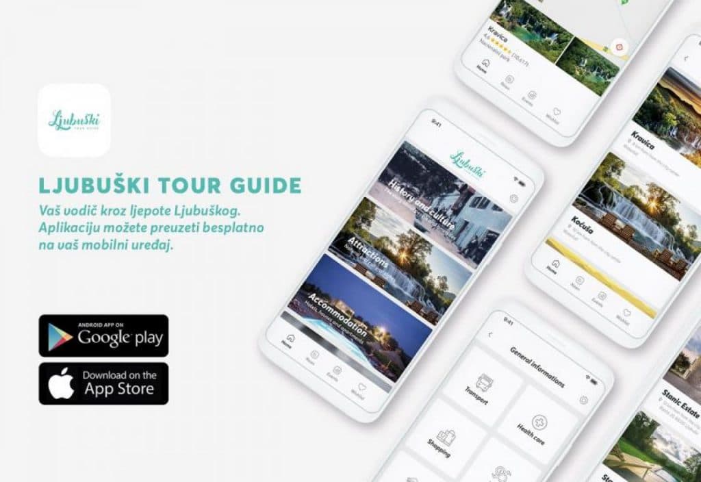 Ilustracija članka: Pokrenuta turistička mobilna aplikacija „LJUBUŠKI TOUR GUIDE“