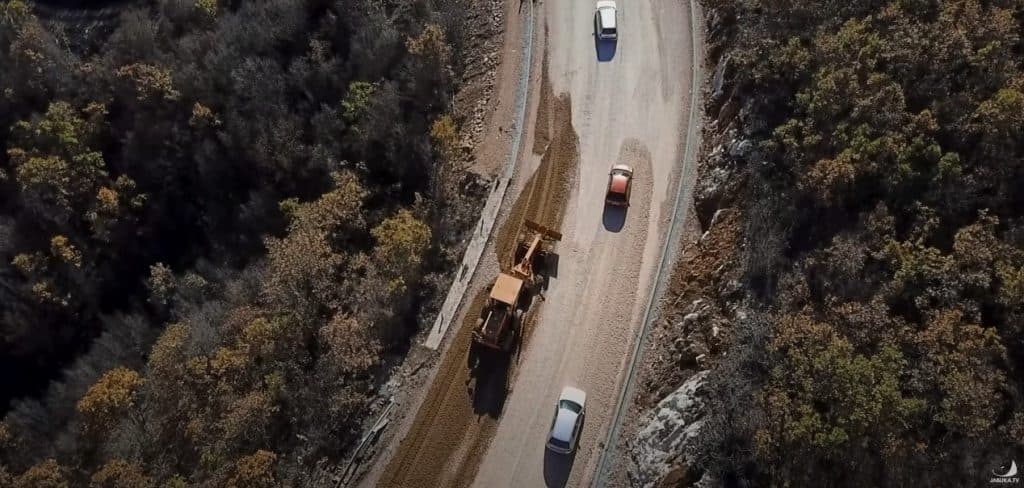 Ilustracija članka: Vranić iz zraka: Milijunski radovi na trećoj traci privode se kraju