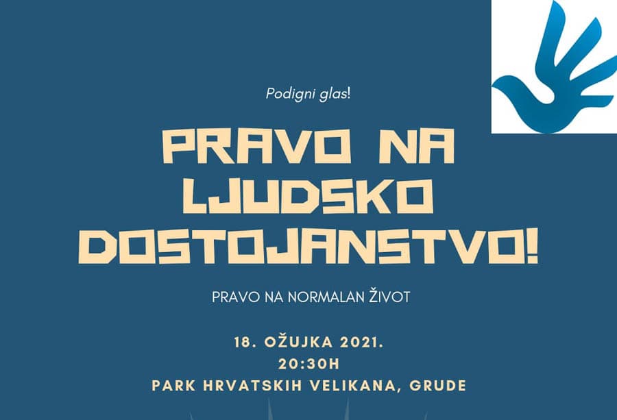 Ilustracija članka: Grude: Širi se poziv na prosvjede protiv novih mjera