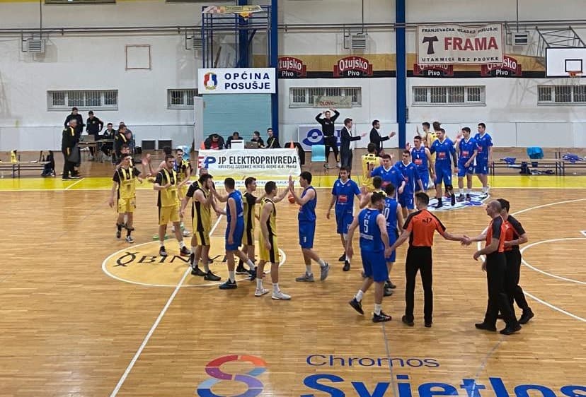 Ilustracija članka: U prvoj utakmici finala Lige Herceg Bosne košarkaši Gruda poraženi u Posušju
