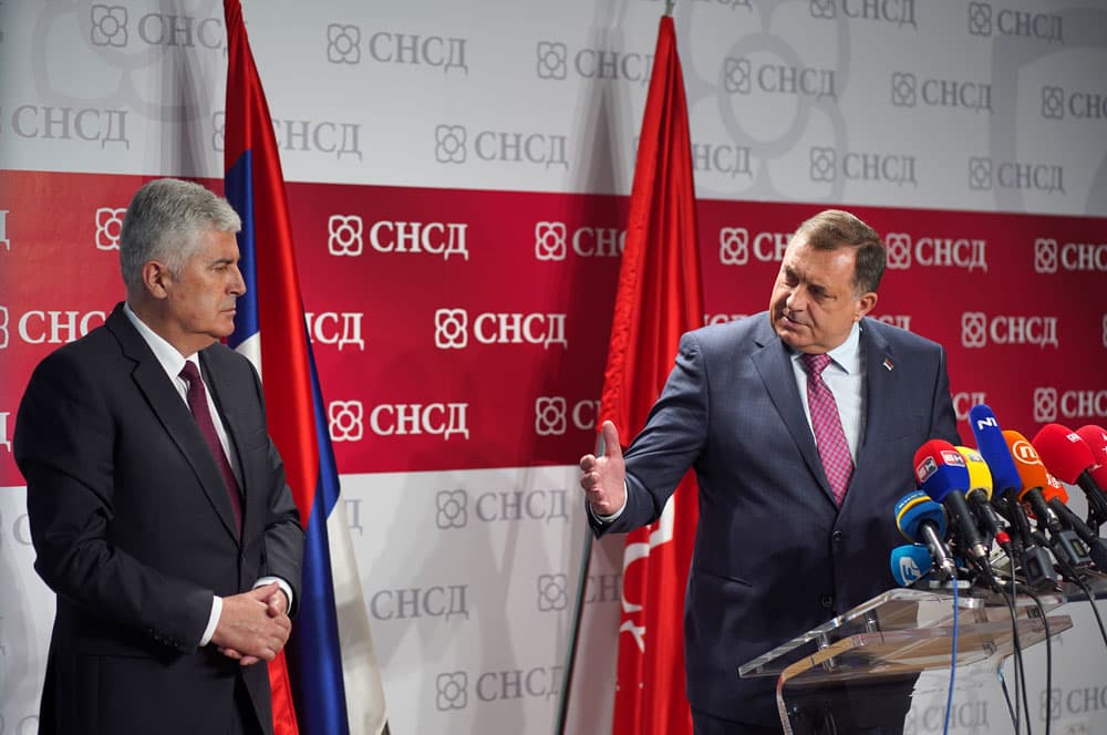 Ilustracija članka: Dodik: Muslimani i Hrvati ne mogu nikako zajedno