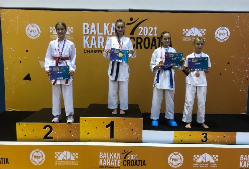 Ilustracija članka: Laura Bilać članica KK Široki viceprvakinja Balkana