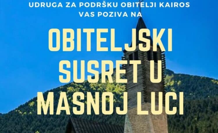 Ilustracija članka: Najava: Obiteljski susret u Masnoj Luci 2021.