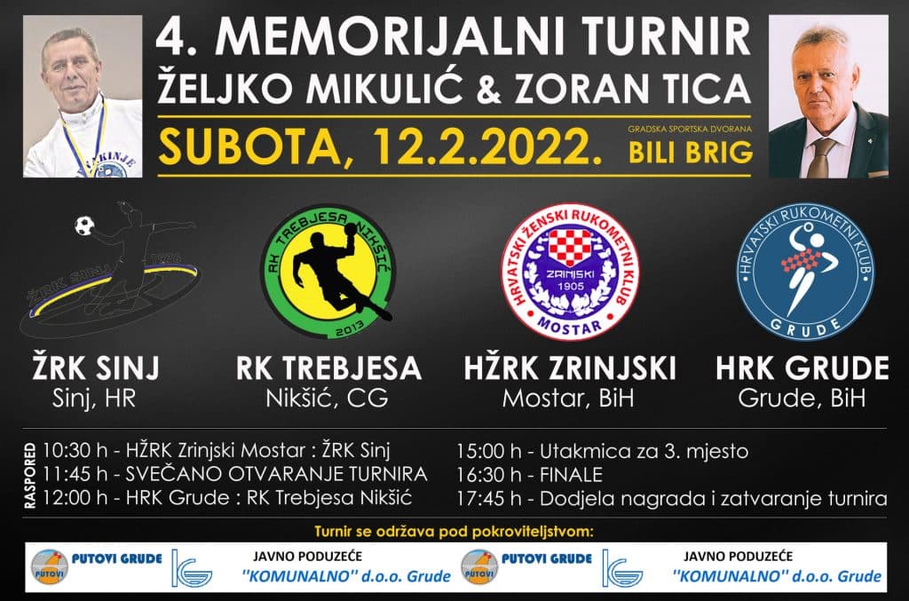 Ilustracija članka: NAJAVA: Četvrti memorijalni turnir ”Željko Mikulić & Zoran Tica”