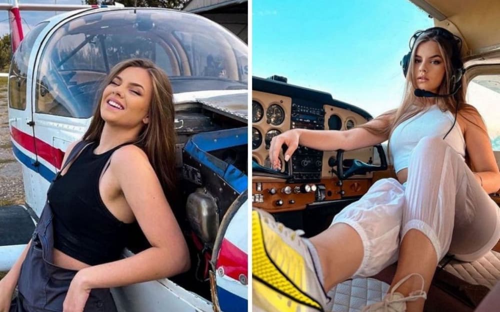 Ilustracija članka: Marija (17) je najmlađa pilotkinja u povijesti BiH