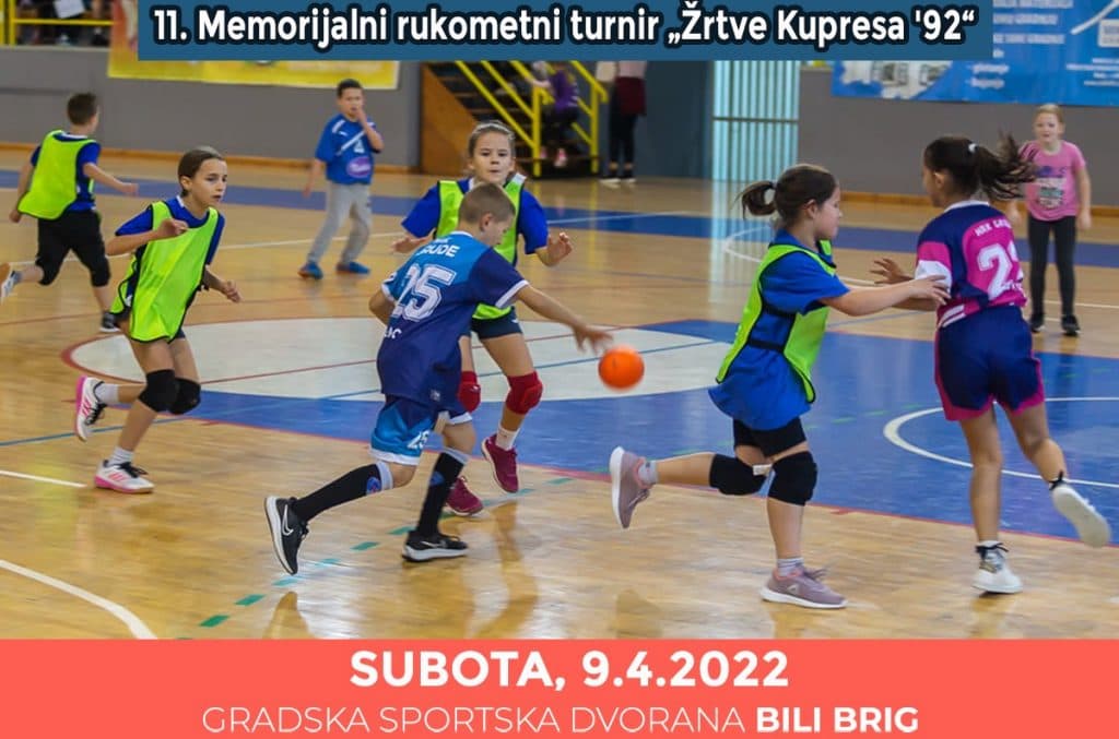 Ilustracija članka: NAJAVA: 11. memorijalni rukometni turnir “Žrtve Kupresa ’92”
