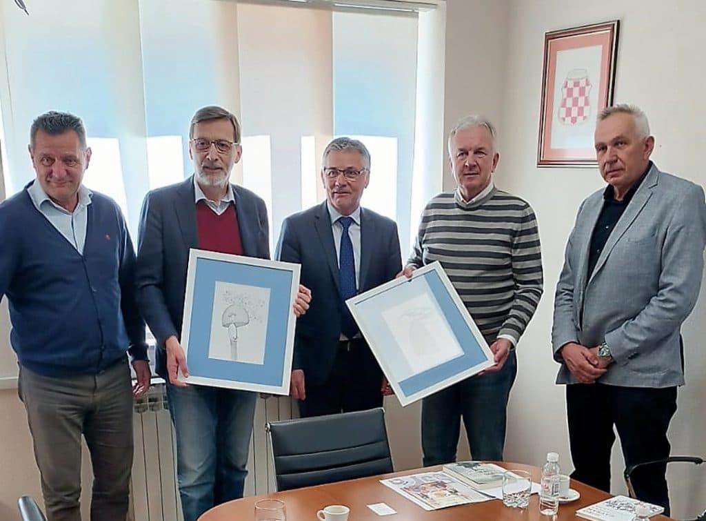 Ilustracija članka: Predsjednik Matice hrvatske Miro Gavran posjetio općinu Grude