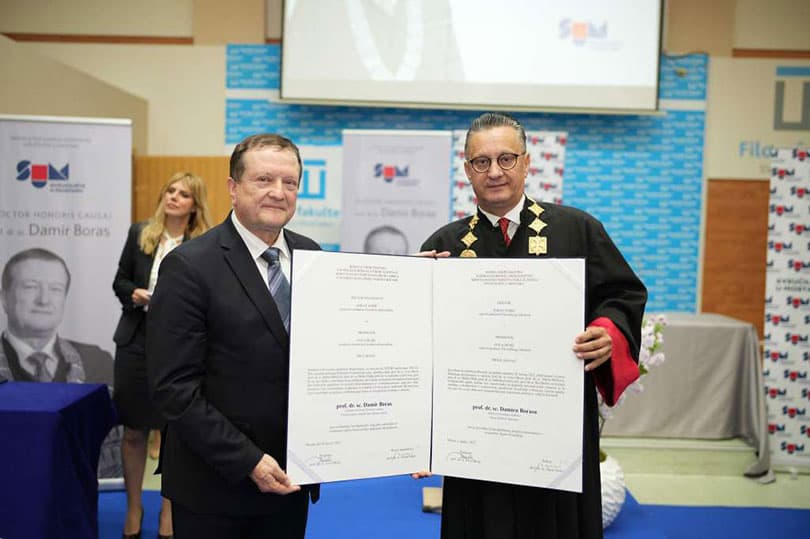 Ilustracija članka: Damir Boras novi je počasni doktor Sveučilišta u Mostaru