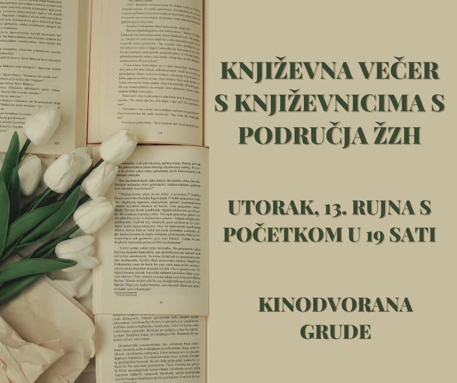 Ilustracija članka: Grude: Književna večer s književnicima s područja ŽZH