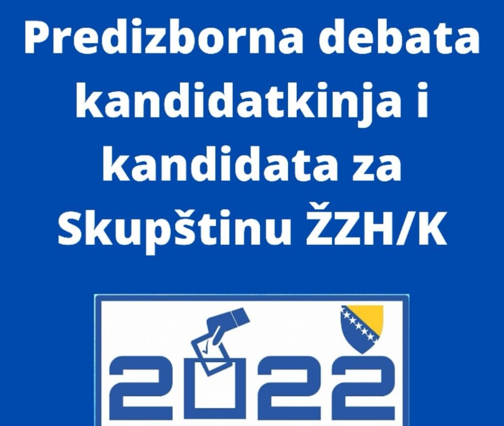Ilustracija članka: NAJAVA: Predizborna debata kandidata i kandidatkinja za Skupštinu ŽZH