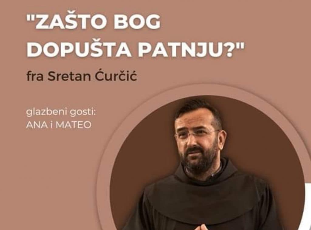 Ilustracija članka: Fra Sretan Ćurčić gost tribine u Gorici